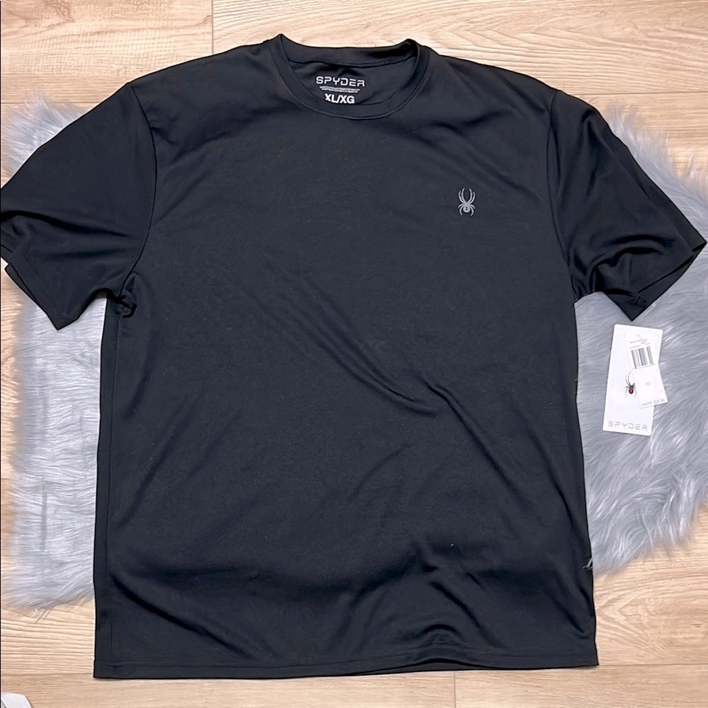 SPYDER - Men's Black T-Shirt